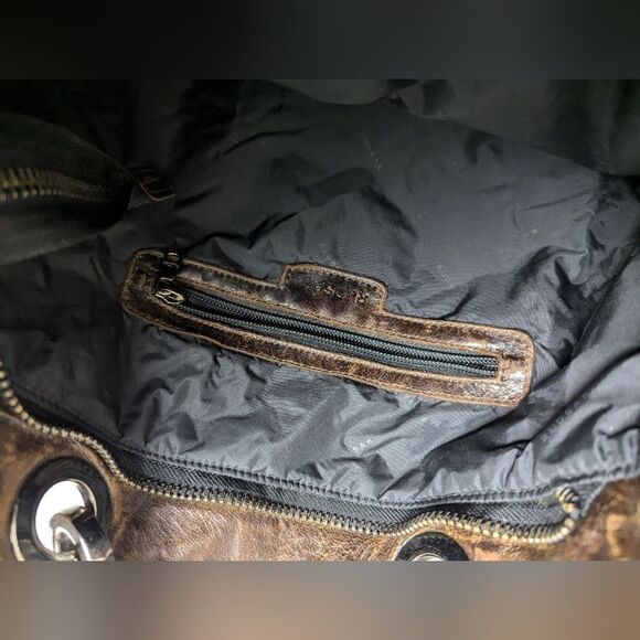 Vintage Rudsak brown leather messenger Bag - Picture 4 of 8